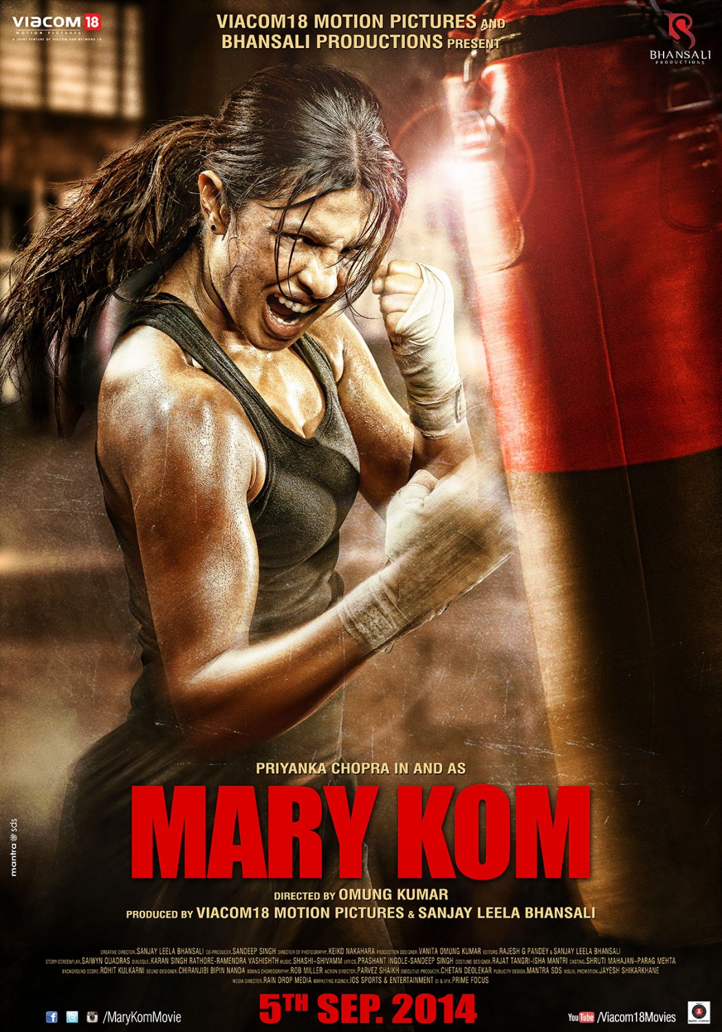 Extra Large Movie Poster Image for Mary Kom (#3 of 3)