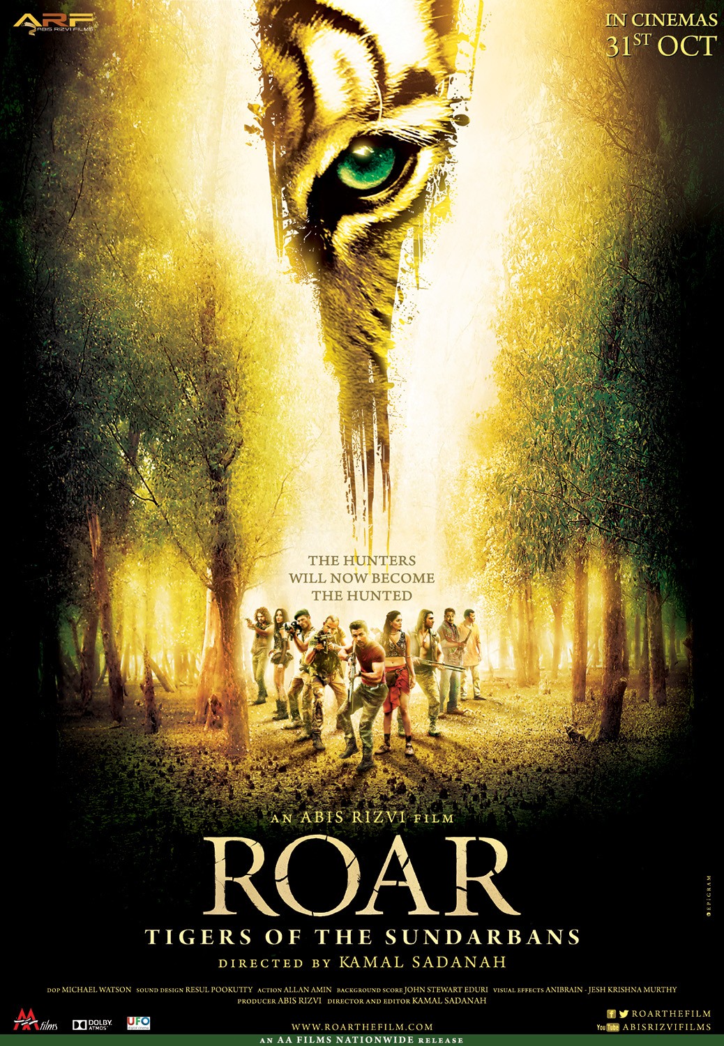 Extra Large Movie Poster Image for ROAR: Tigers of the Sundarbans (#2 of 5)