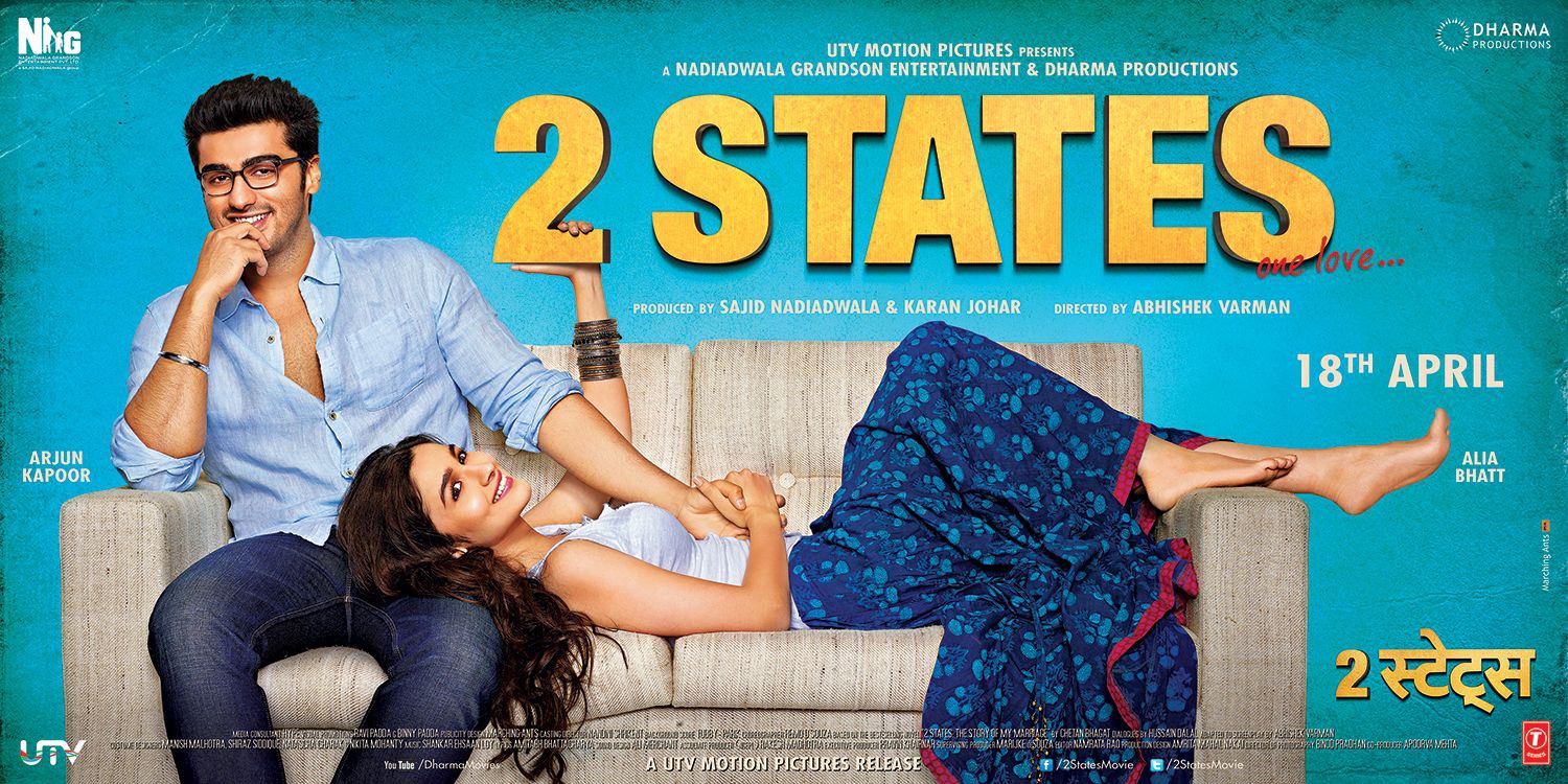 Extra Large Movie Poster Image for 2 States (#8 of 8)