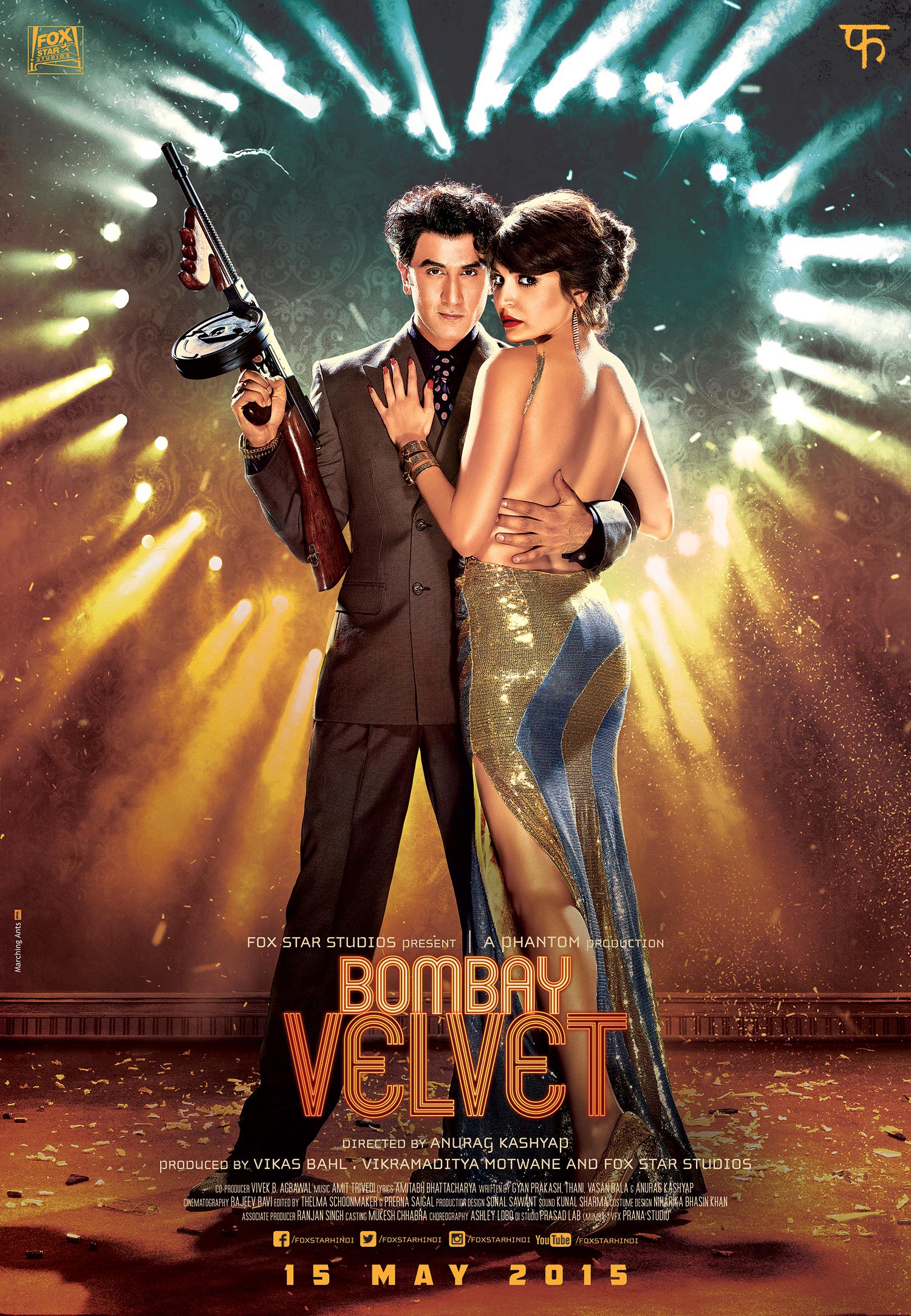 Mega Sized Movie Poster Image for Bombay Velvet (#6 of 8)