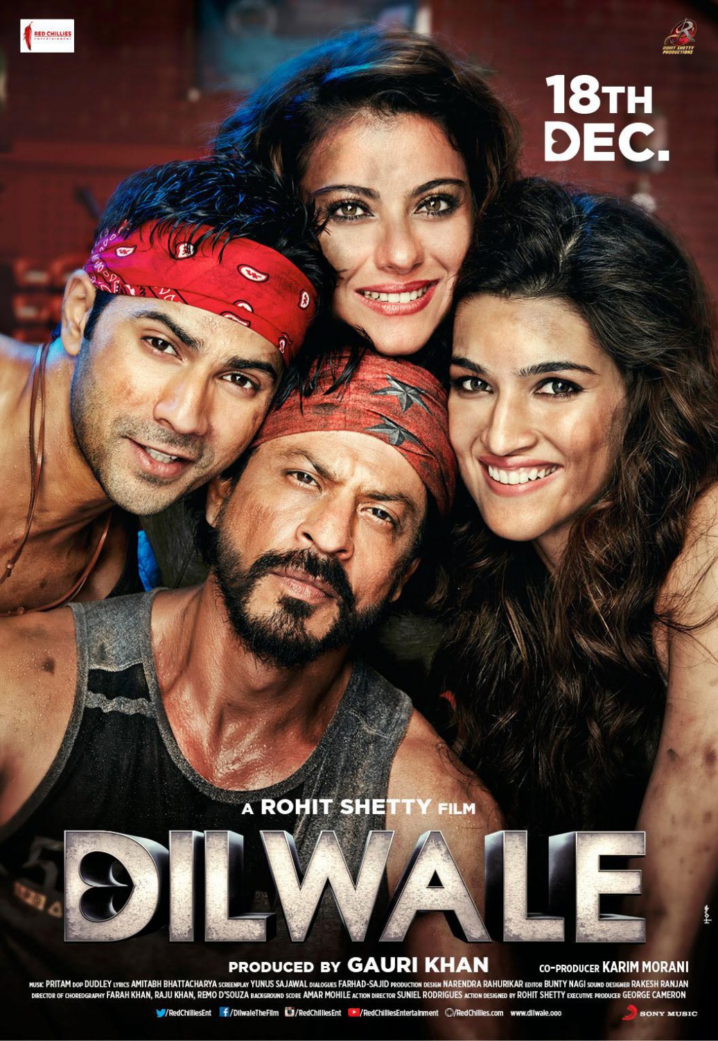 Extra Large Movie Poster Image for Dilwale (#2 of 5)
