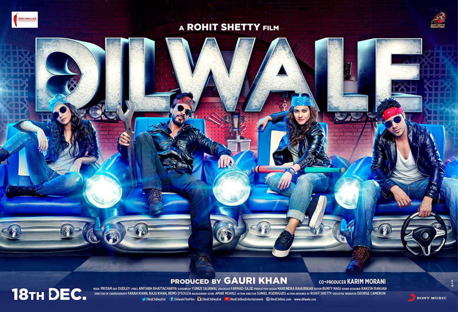 Extra Large Movie Poster Image for Dilwale (#4 of 5)