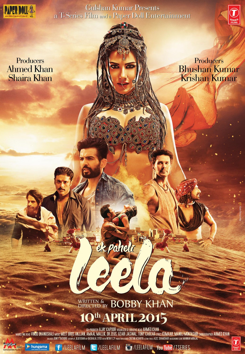 Extra Large Movie Poster Image for Ek Paheli Leela (#3 of 4)