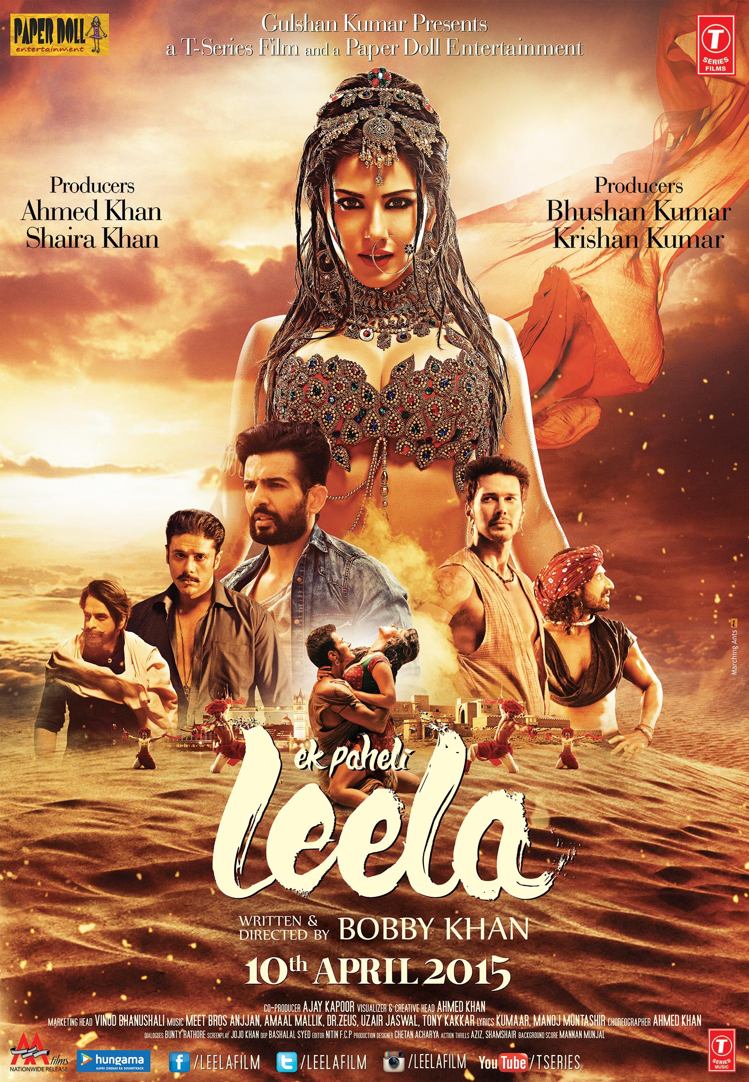 Mega Sized Movie Poster Image for Ek Paheli Leela (#3 of 4)