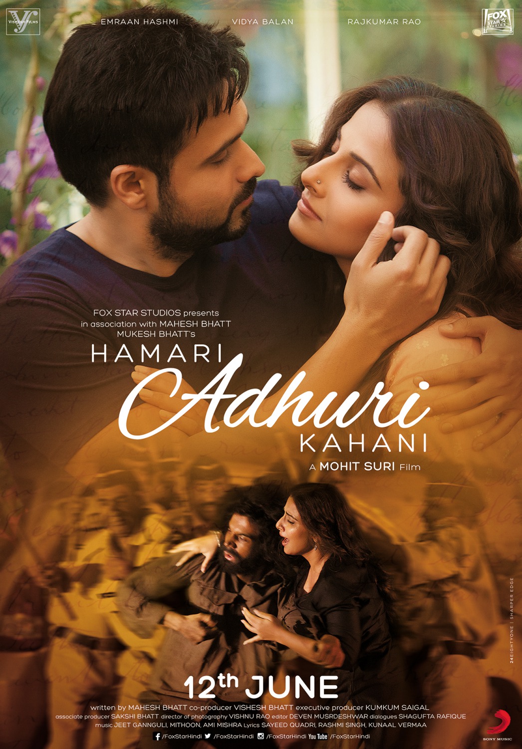 Extra Large Movie Poster Image for Hamari Adhuri Kahaani (#3 of 3)