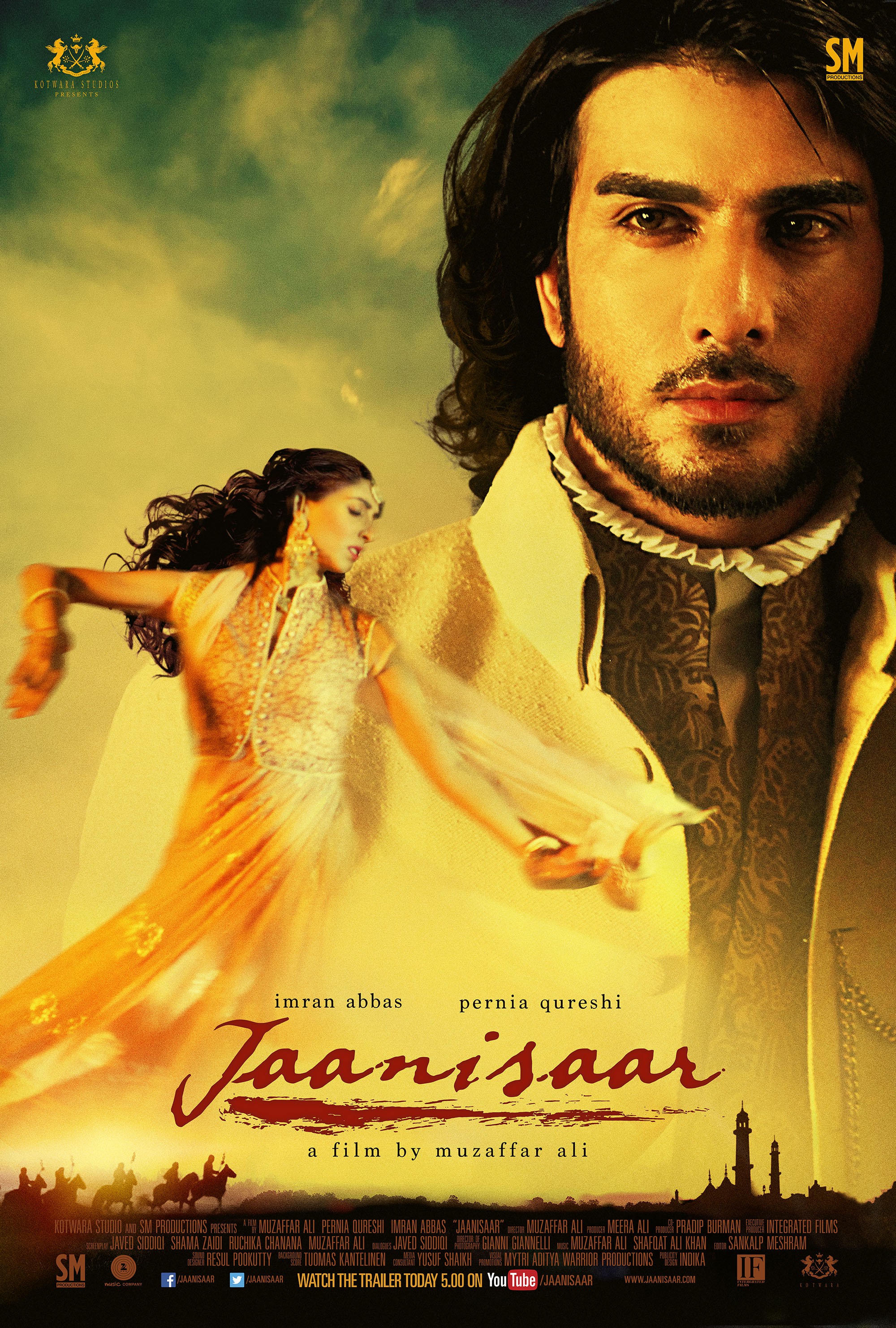 Mega Sized Movie Poster Image for Jaanisaar (#4 of 6)