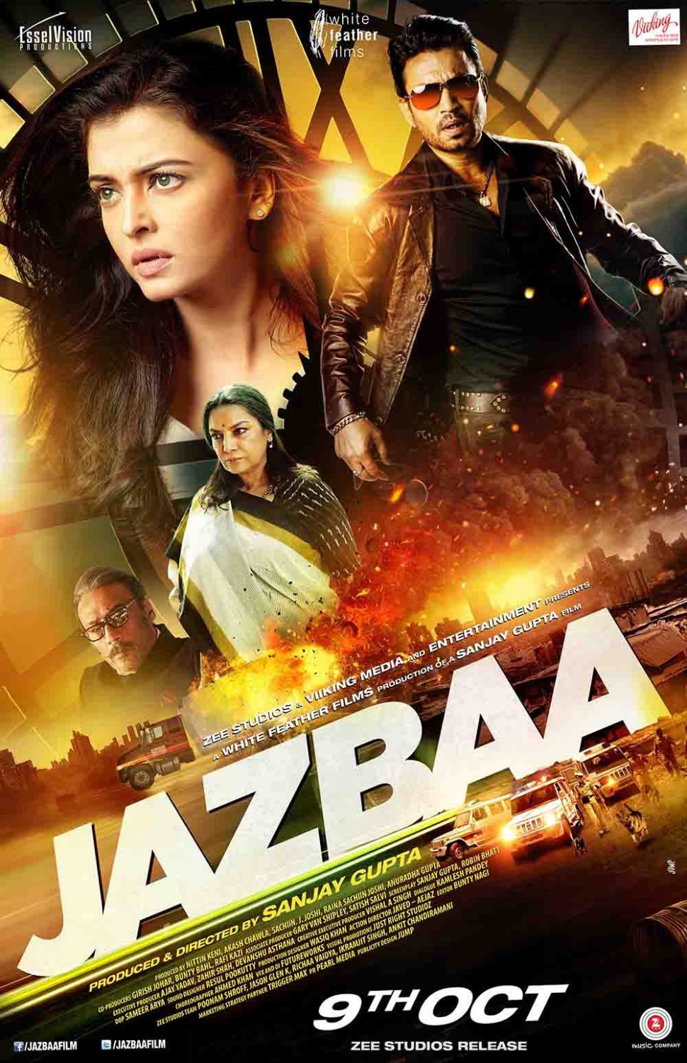 Extra Large Movie Poster Image for Jazbaa (#5 of 5)