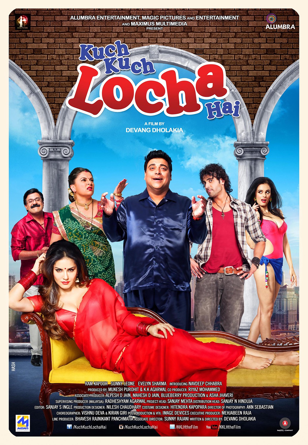 Extra Large Movie Poster Image for Kuch Kuch Locha Hai (#5 of 7)