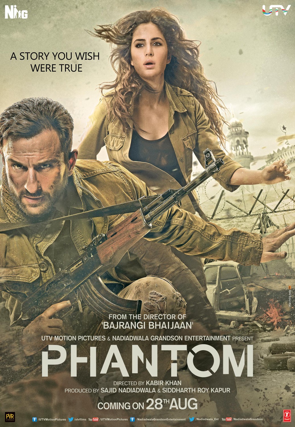 Extra Large Movie Poster Image for Phantom (#3 of 4)