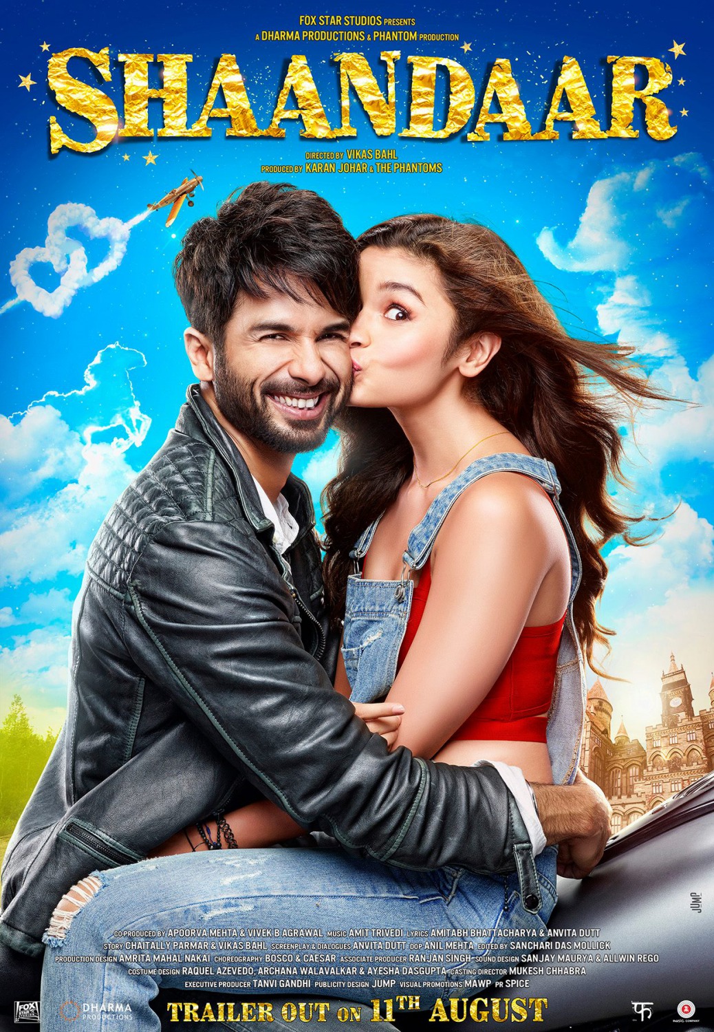 Extra Large Movie Poster Image for Shaandaar (#1 of 3)