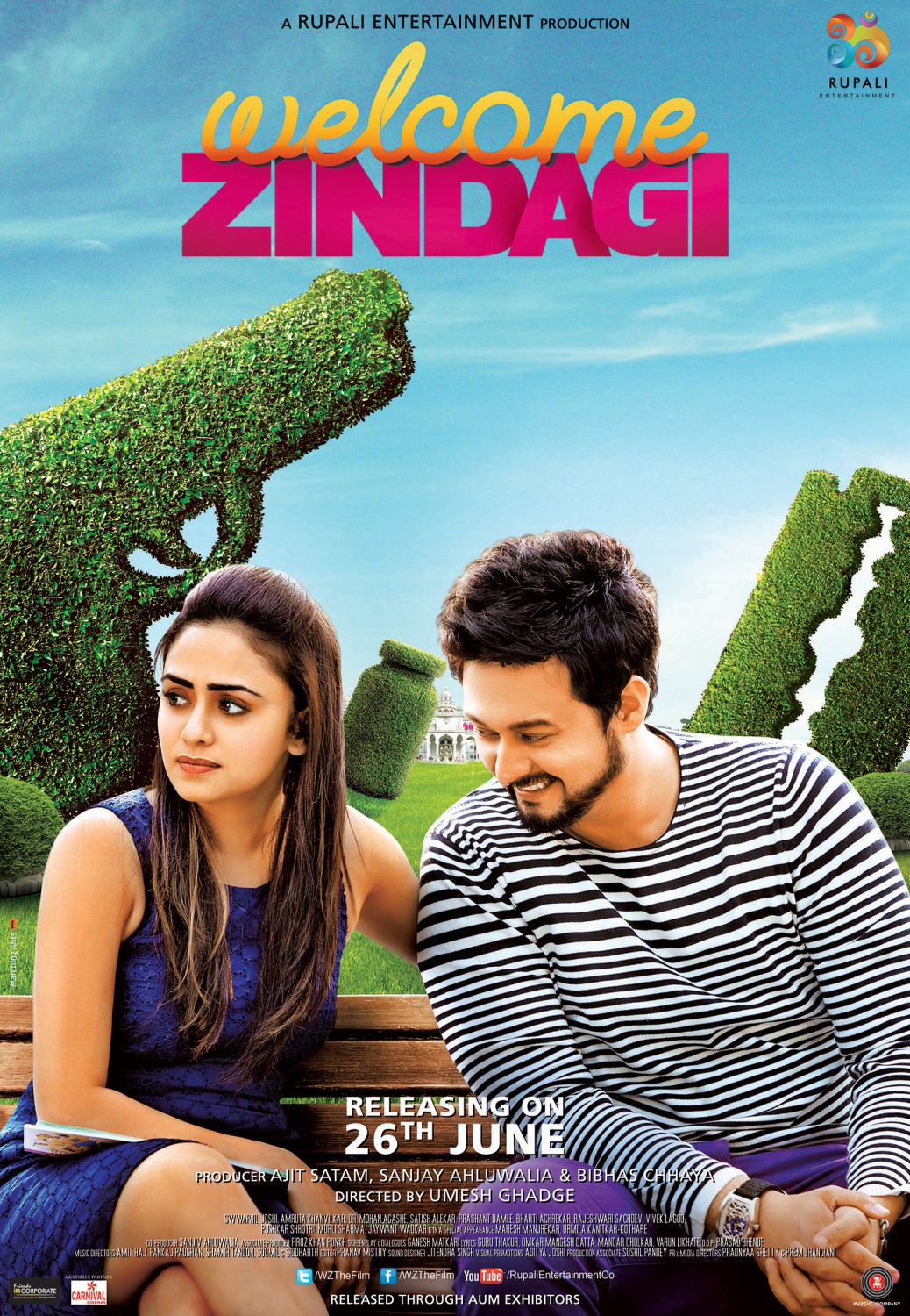 Extra Large Movie Poster Image for Welcome Zindagi (#2 of 4)