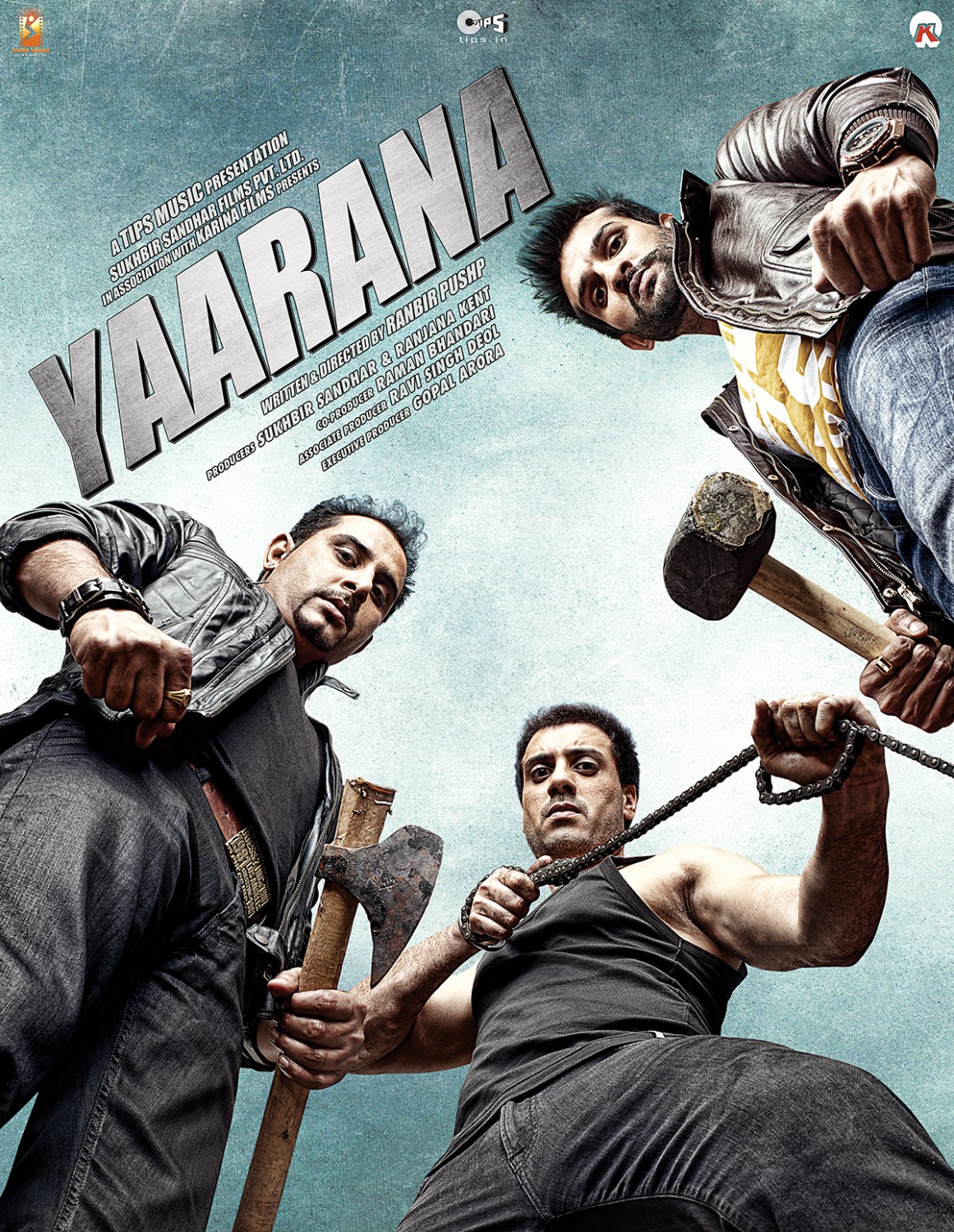 Extra Large Movie Poster Image for Yaarana (#1 of 3)