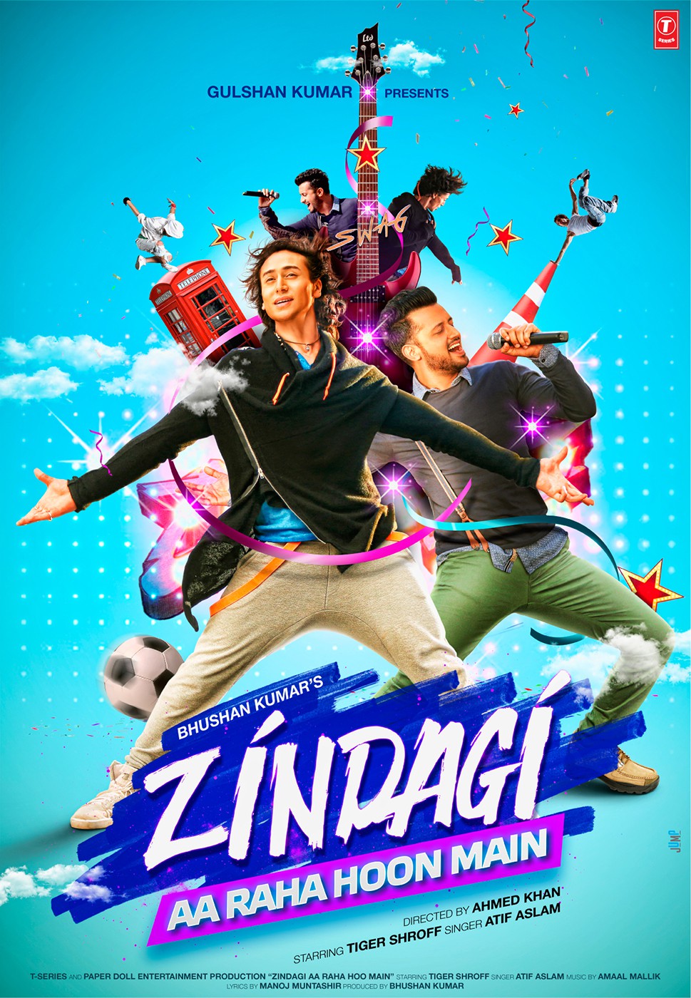 Extra Large Movie Poster Image for Zindagi Aa Raha Hoon Main 