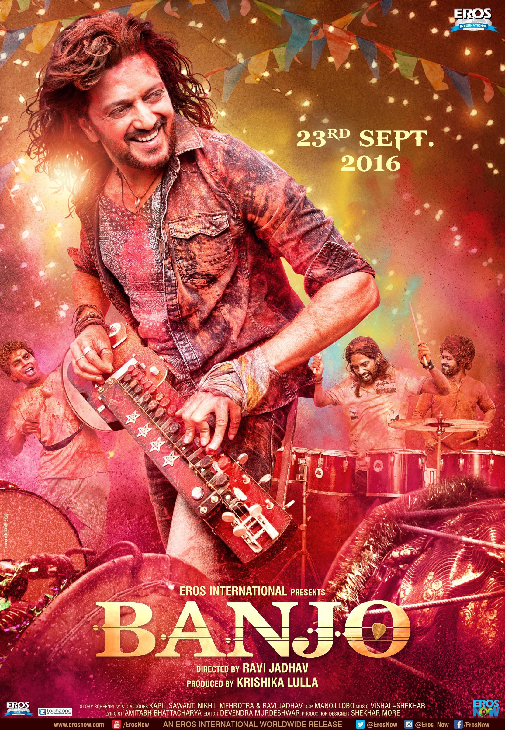 Mega Sized Movie Poster Image for Banjo (#2 of 2)