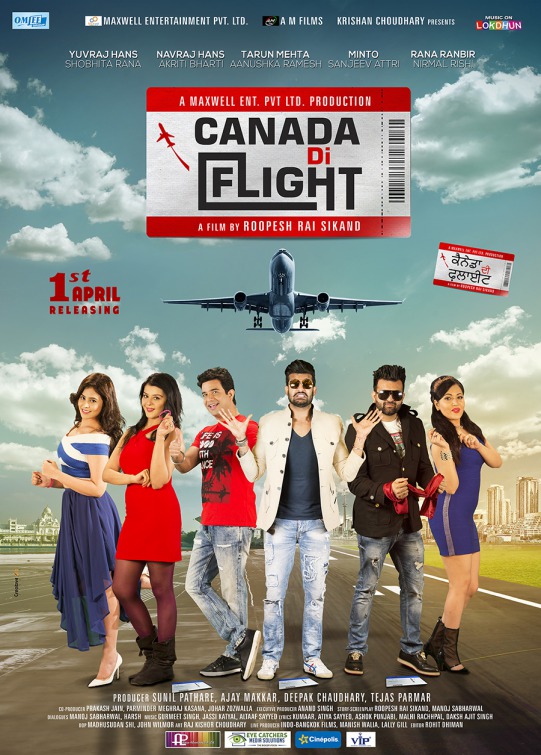 Canada Di Flight Movie Poster
