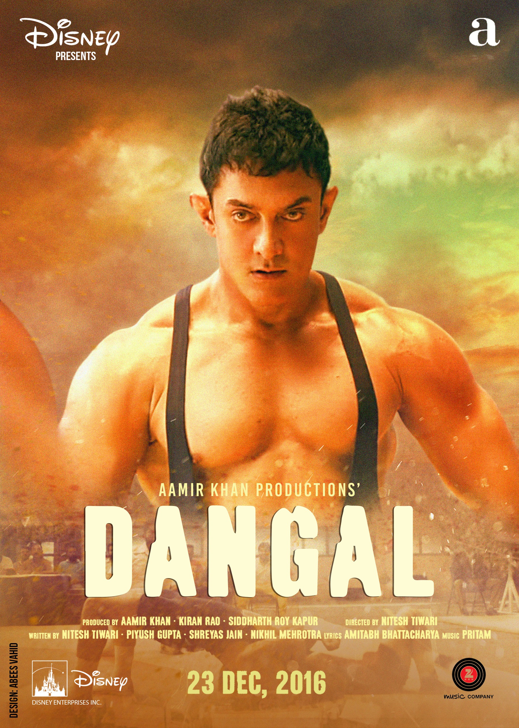 Mega Sized Movie Poster Image for Dangal (#2 of 2)