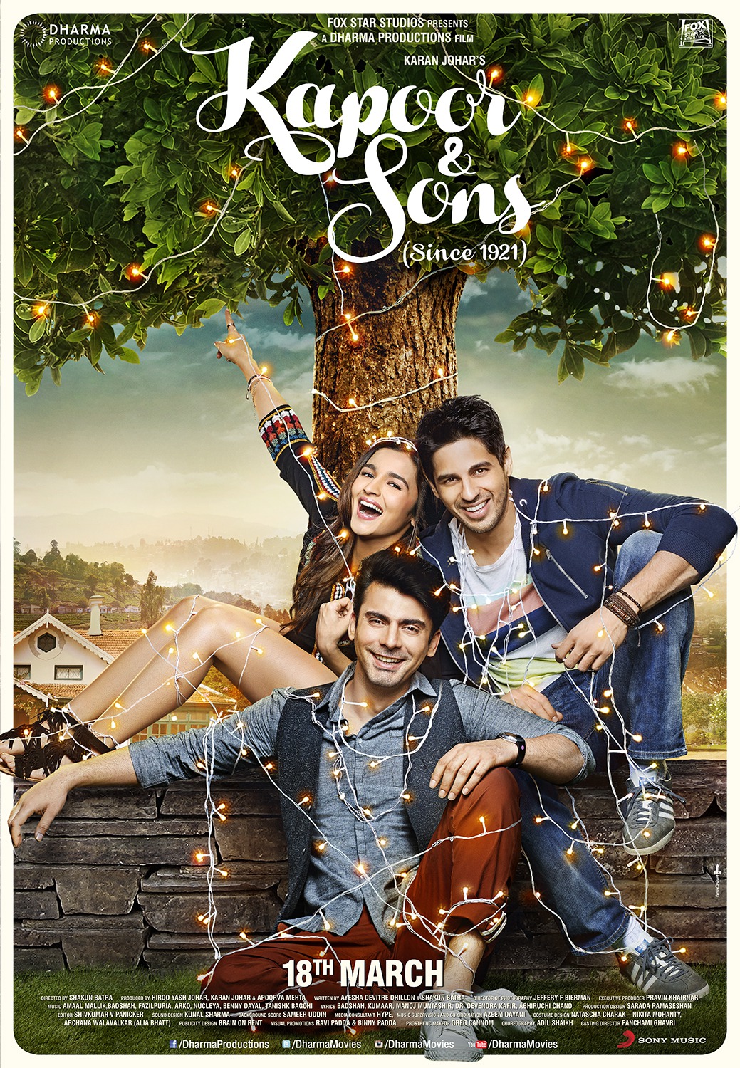 Extra Large Movie Poster Image for Kapoor and Sons (#2 of 4)