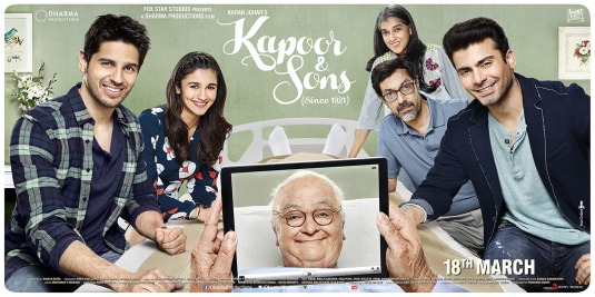 Kapoor and Sons Movie Poster
