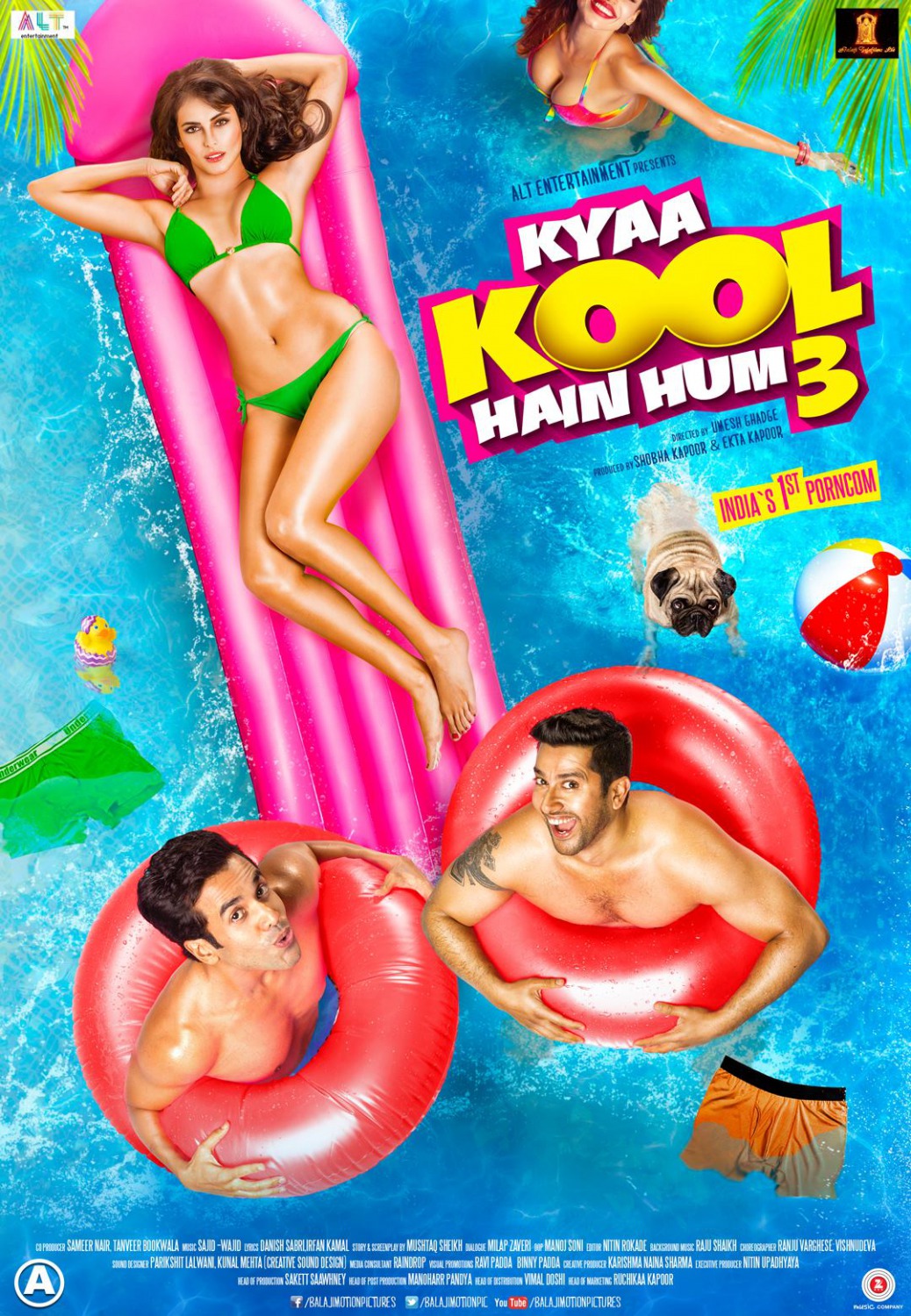 Extra Large Movie Poster Image for Kyaa Kool Hain Hum 3 (#4 of 5)