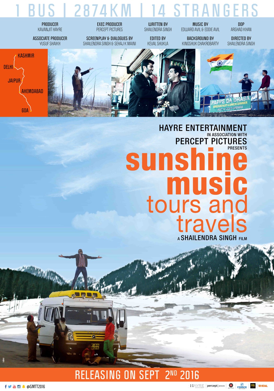 Extra Large Movie Poster Image for Sunshine Music Tours & Travels (#2 of 4)