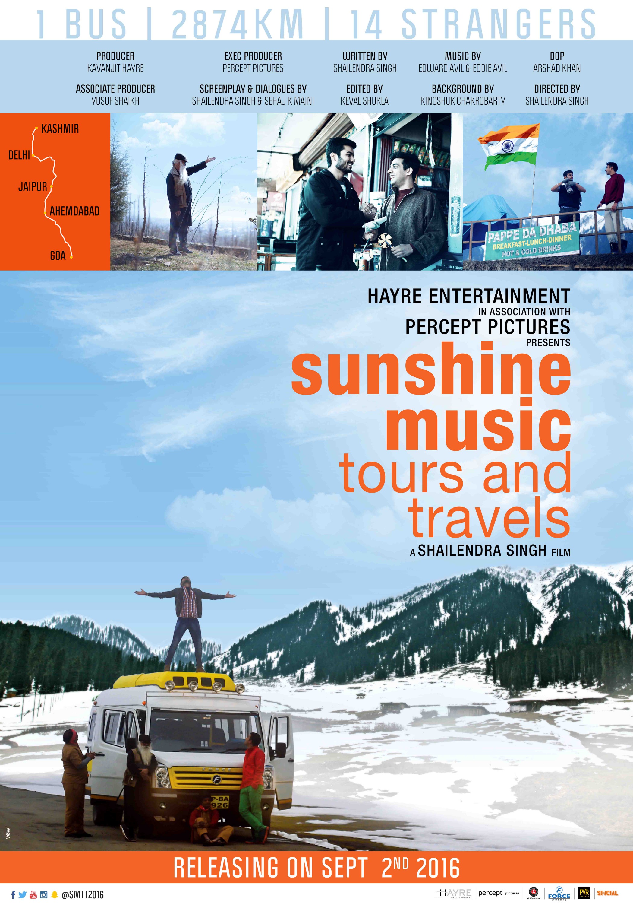 Mega Sized Movie Poster Image for Sunshine Music Tours & Travels (#2 of 4)