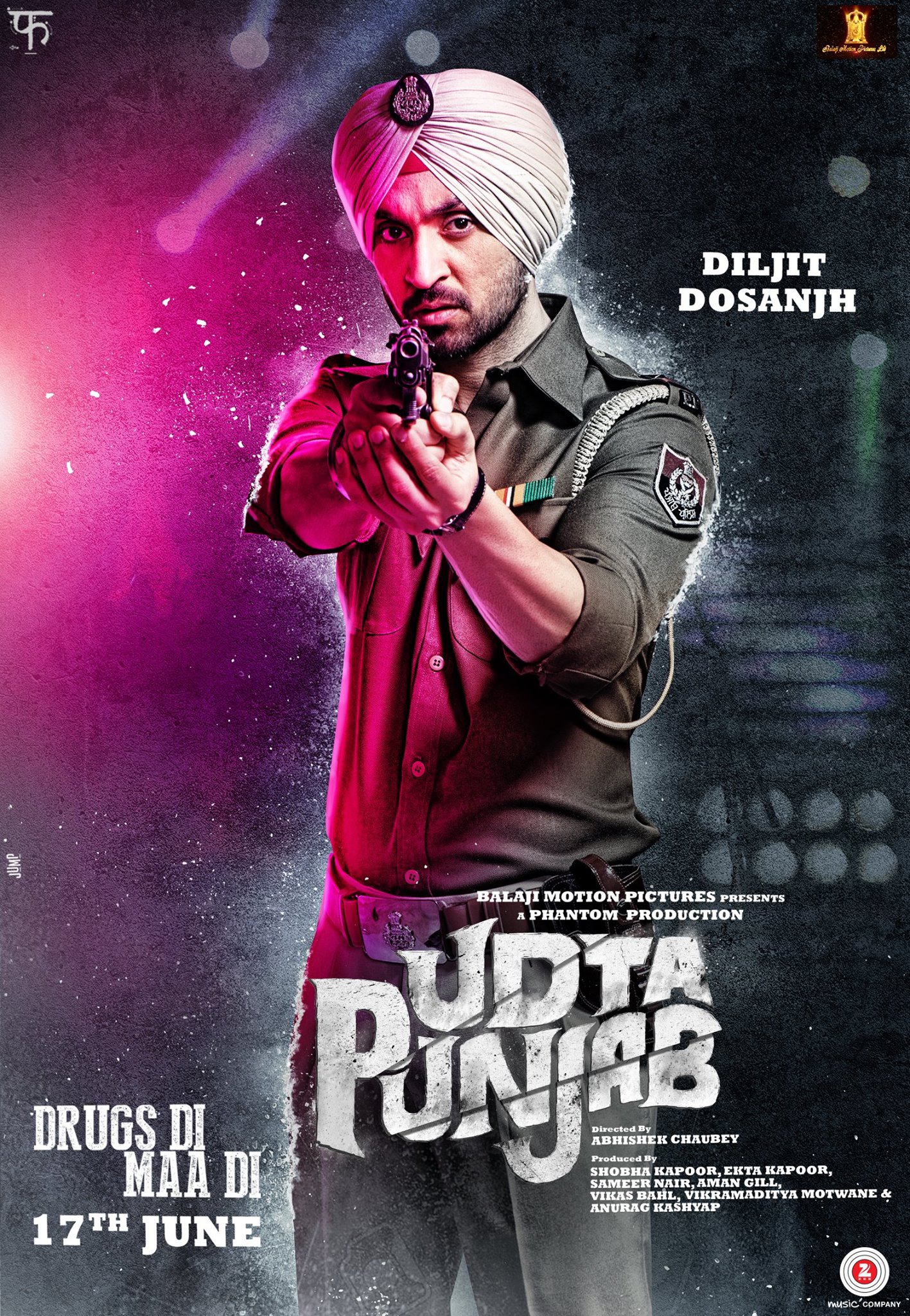 Mega Sized Movie Poster Image for Udta Punjab (#1 of 8)