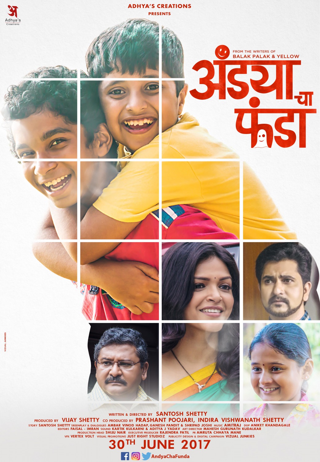 Extra Large Movie Poster Image for Andya Cha Funda (#4 of 4)