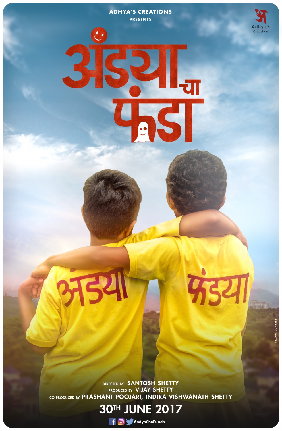 Extra Large Movie Poster Image for Andya Cha Funda (#1 of 4)