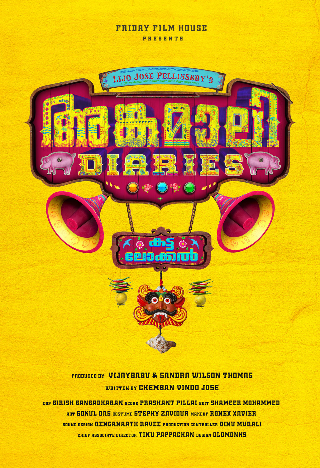 Extra Large Movie Poster Image for Angamaly Diaries (#2 of 3)