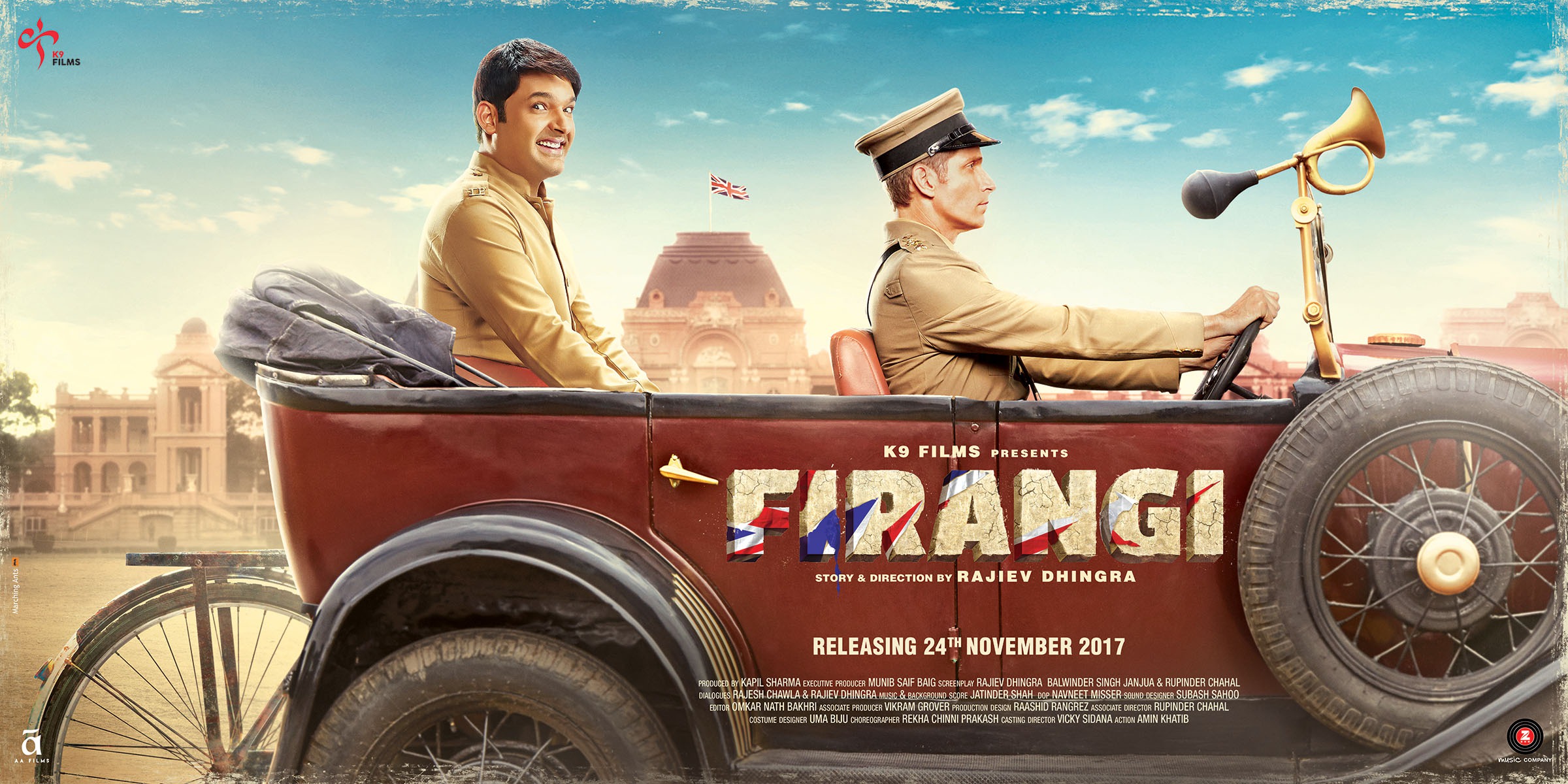 Mega Sized Movie Poster Image for Firangi (#2 of 2)