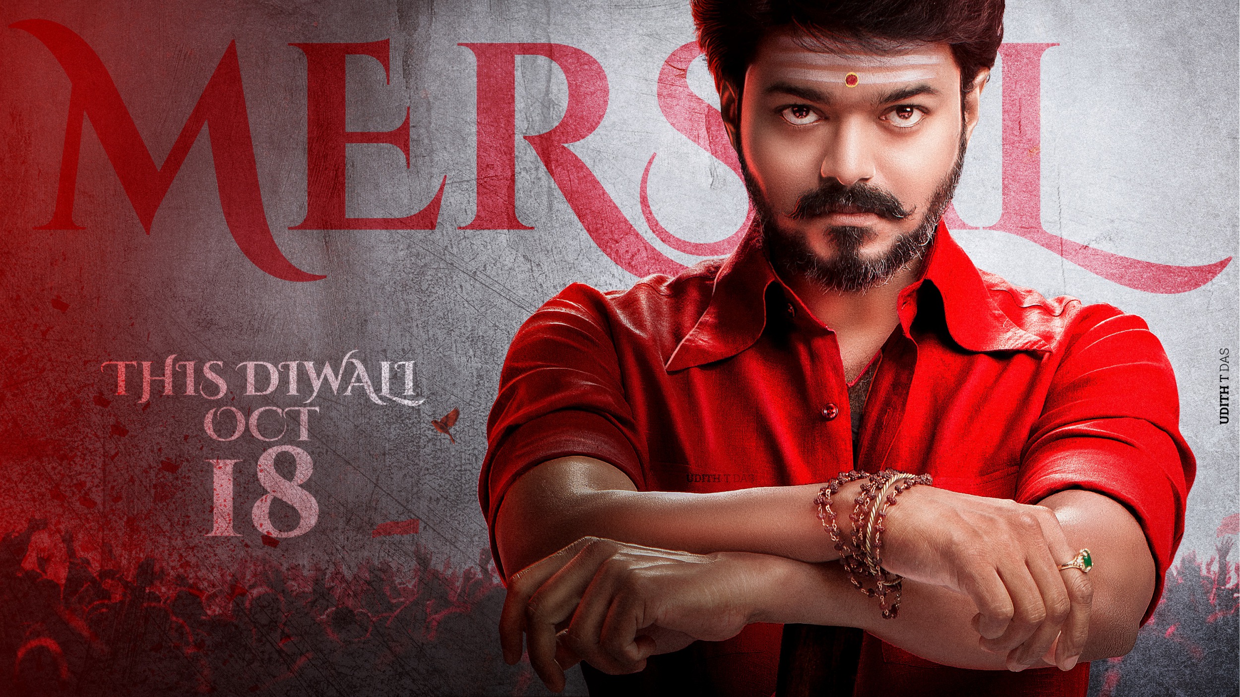 Mega Sized Movie Poster Image for Mersal 
