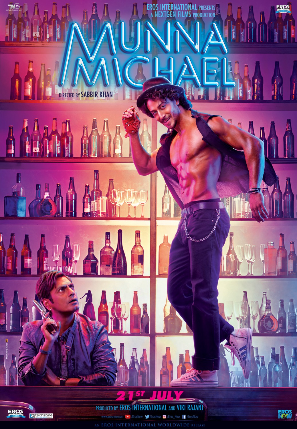 Extra Large Movie Poster Image for Munna Michael (#2 of 11)