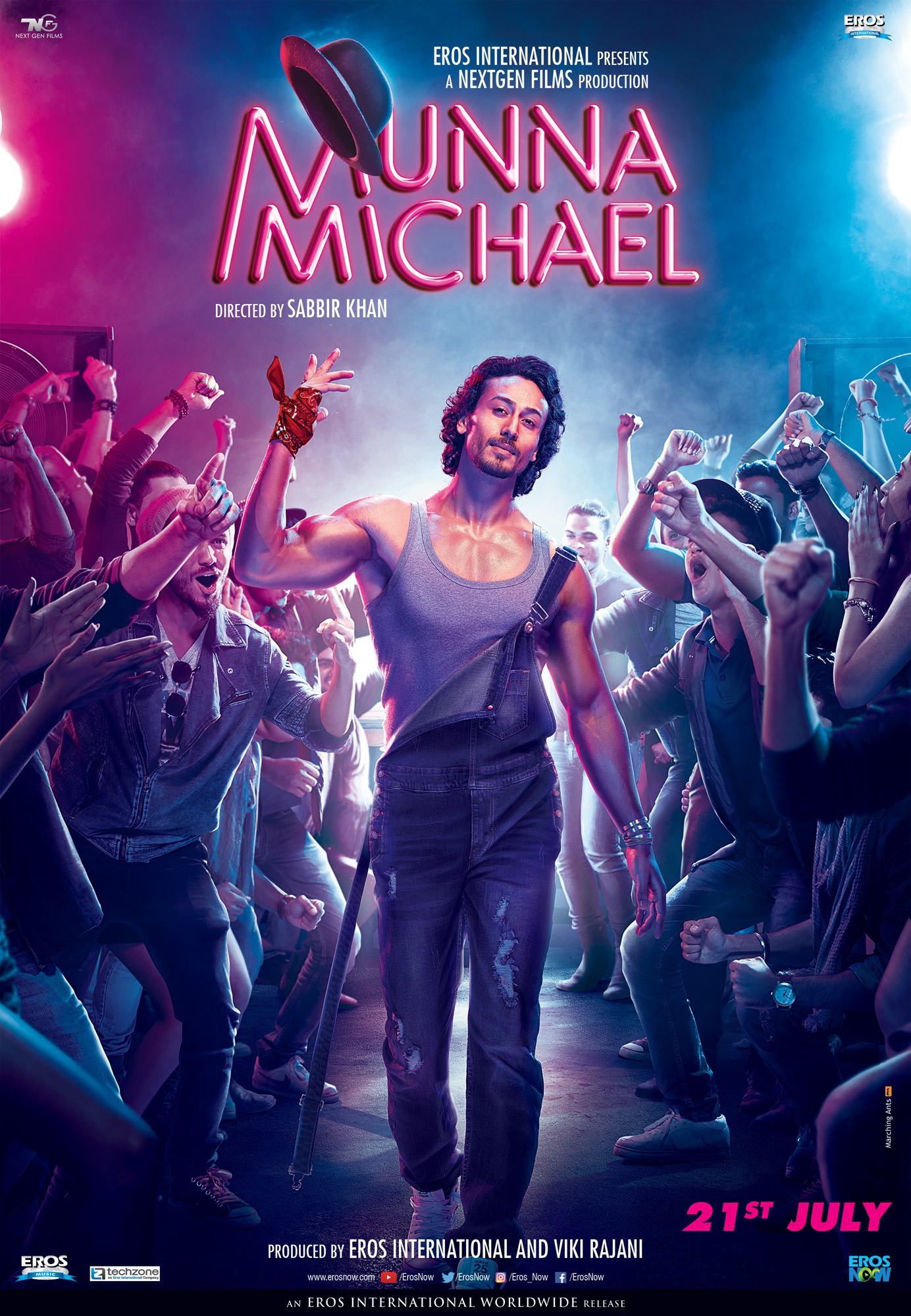 Mega Sized Movie Poster Image for Munna Michael (#7 of 11)
