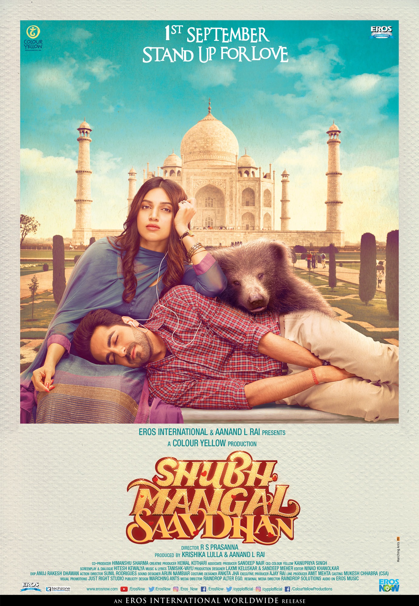 Mega Sized Movie Poster Image for Shubh Mangal Saavdhan (#1 of 5)
