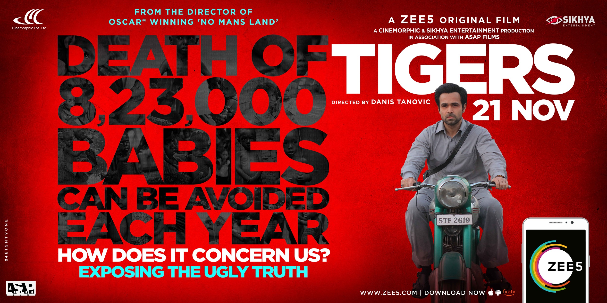 Mega Sized Movie Poster Image for Tigers (#2 of 5)