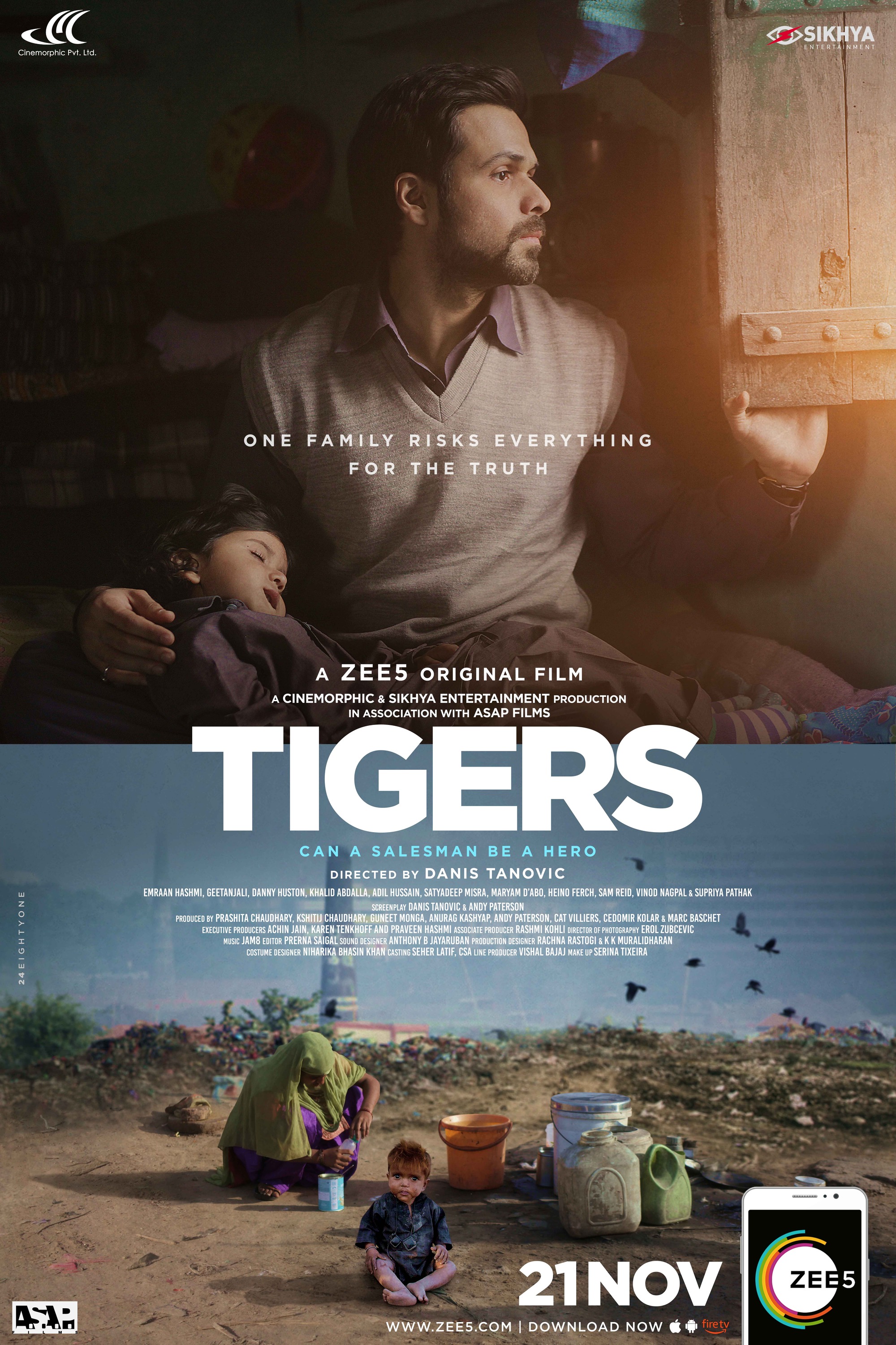 Mega Sized Movie Poster Image for Tigers (#4 of 5)