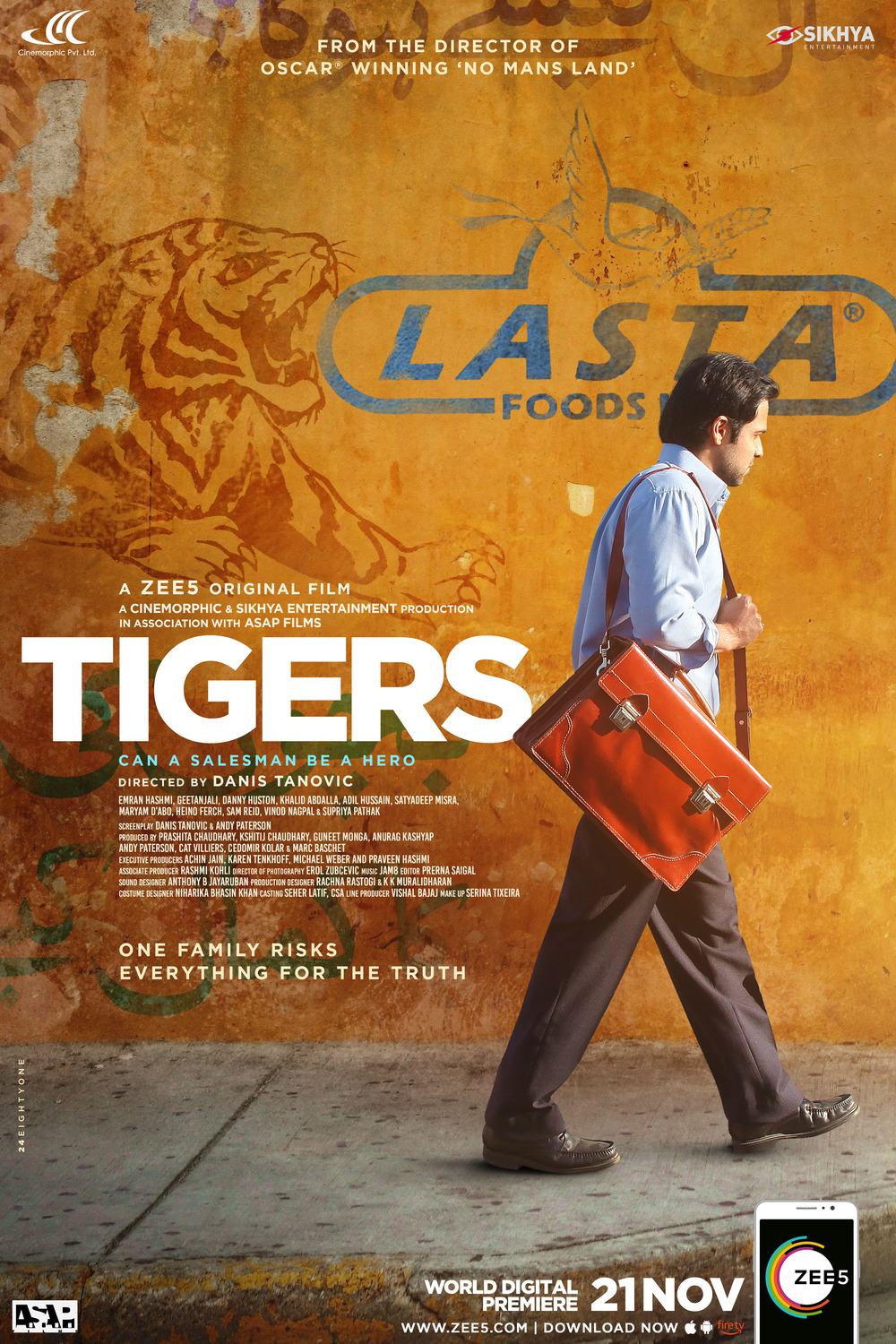 Extra Large Movie Poster Image for Tigers (#5 of 5)