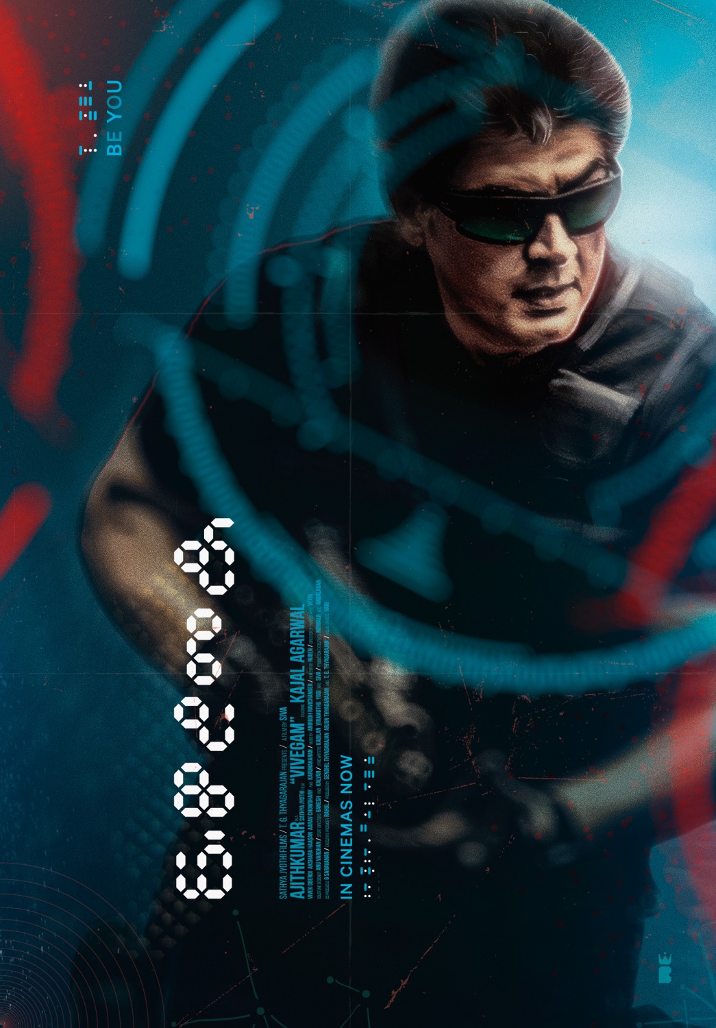 Extra Large Movie Poster Image for Vivegam (#2 of 4)