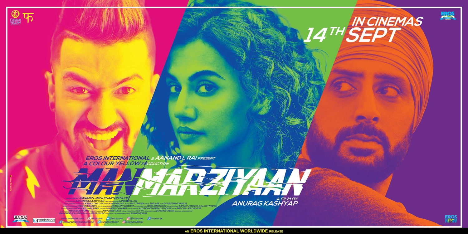 Extra Large Movie Poster Image for Manmarziyaan (#3 of 3)