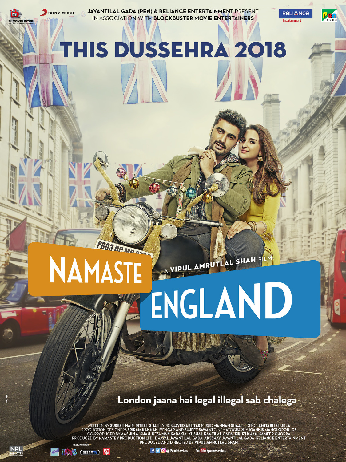 Extra Large Movie Poster Image for Namaste England (#1 of 6)