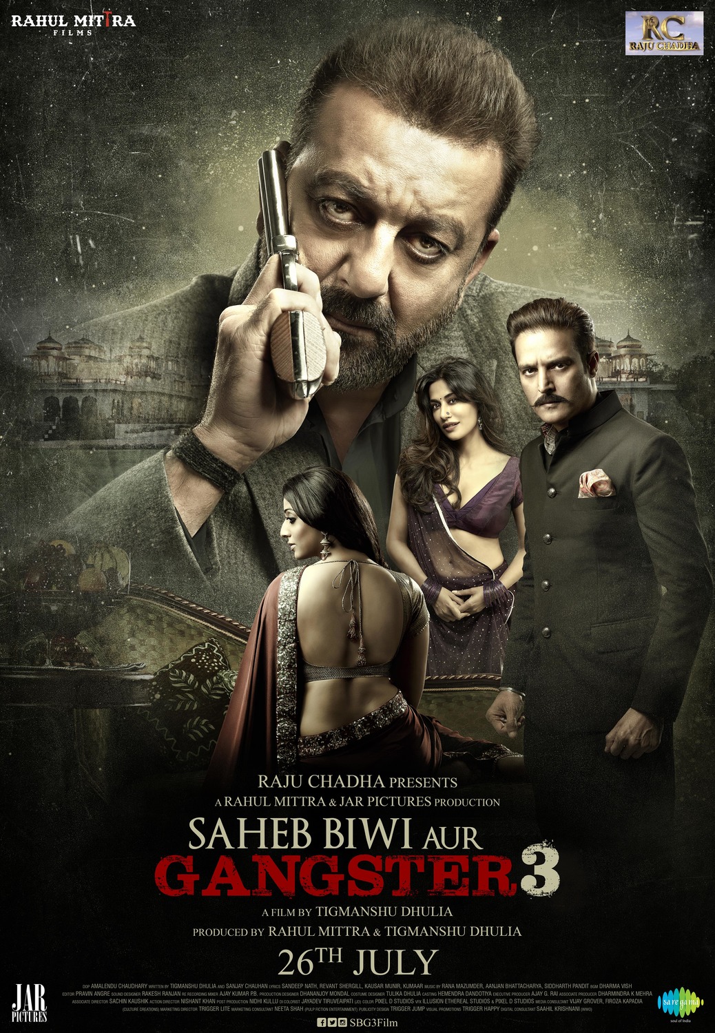 Extra Large Movie Poster Image for Saheb Biwi Aur Gangster 3 (#4 of 4)