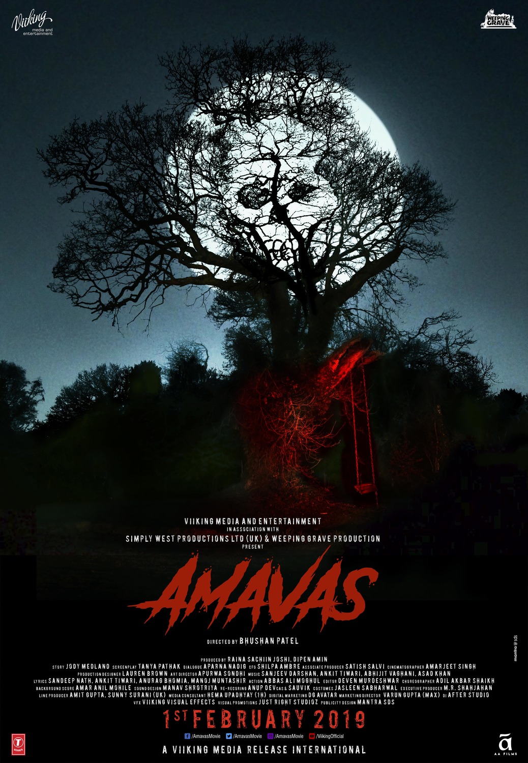 Extra Large Movie Poster Image for Amavas (#3 of 4)