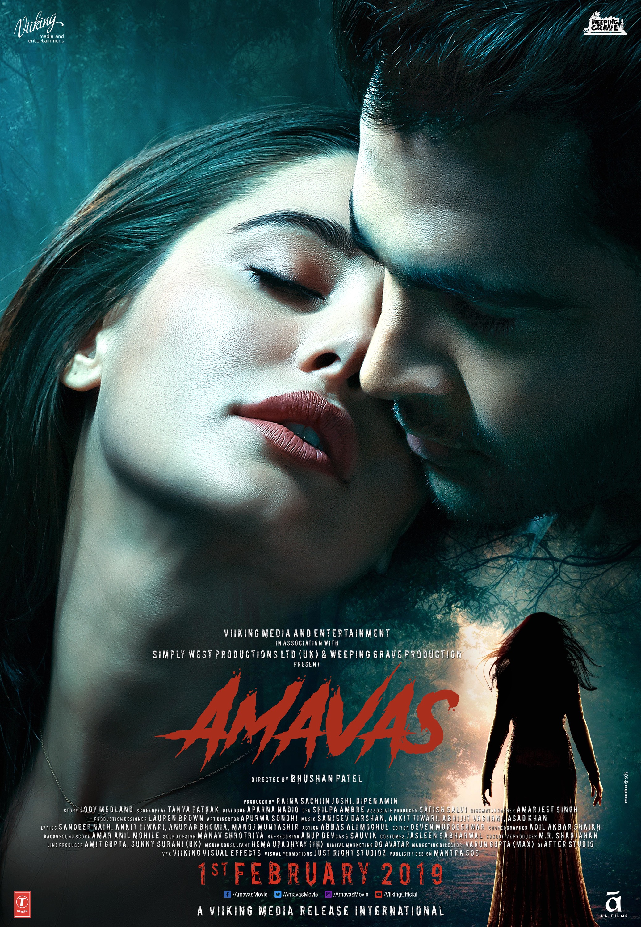 Mega Sized Movie Poster Image for Amavas (#4 of 4)