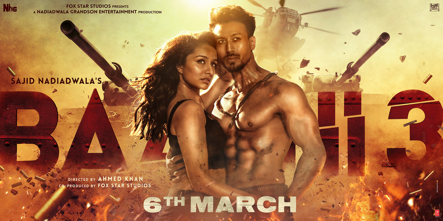 Extra Large Movie Poster Image for Baaghi 3 (#5 of 6)