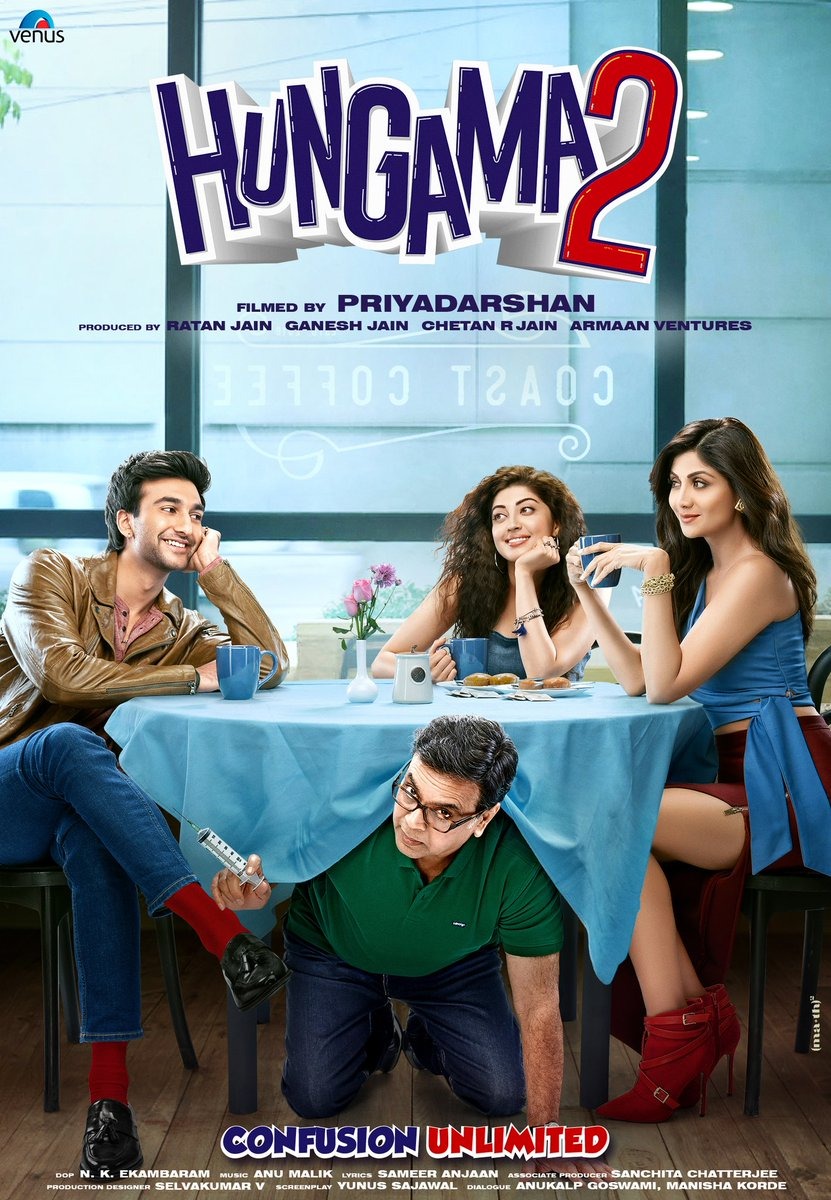 Extra Large Movie Poster Image for Hungama 2 (#2 of 2)
