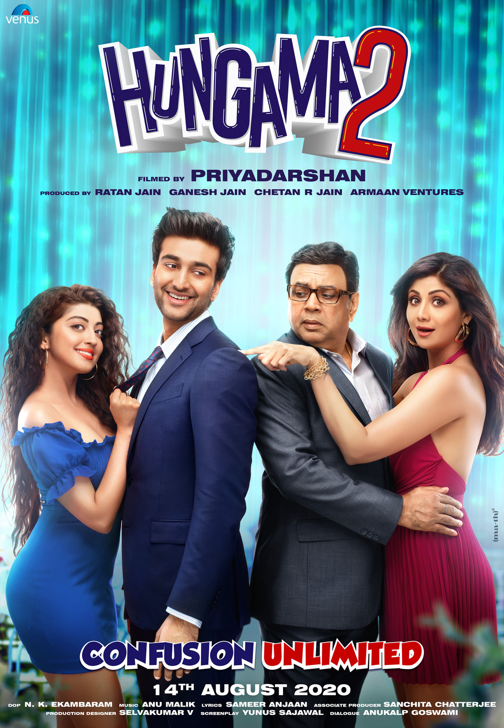 Extra Large Movie Poster Image for Hungama 2 (#1 of 2)