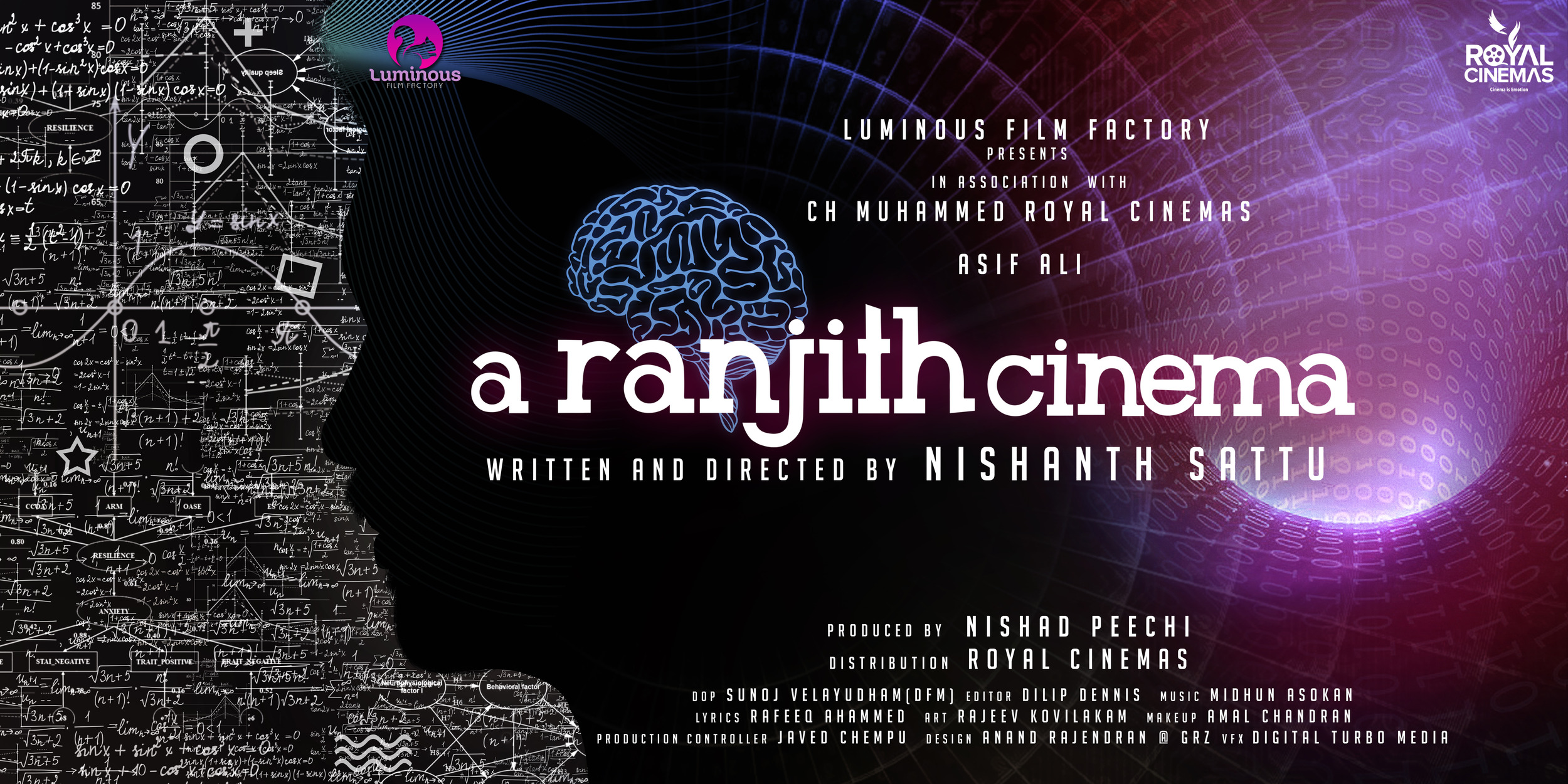 Mega Sized Movie Poster Image for A Ranjith Cinema 