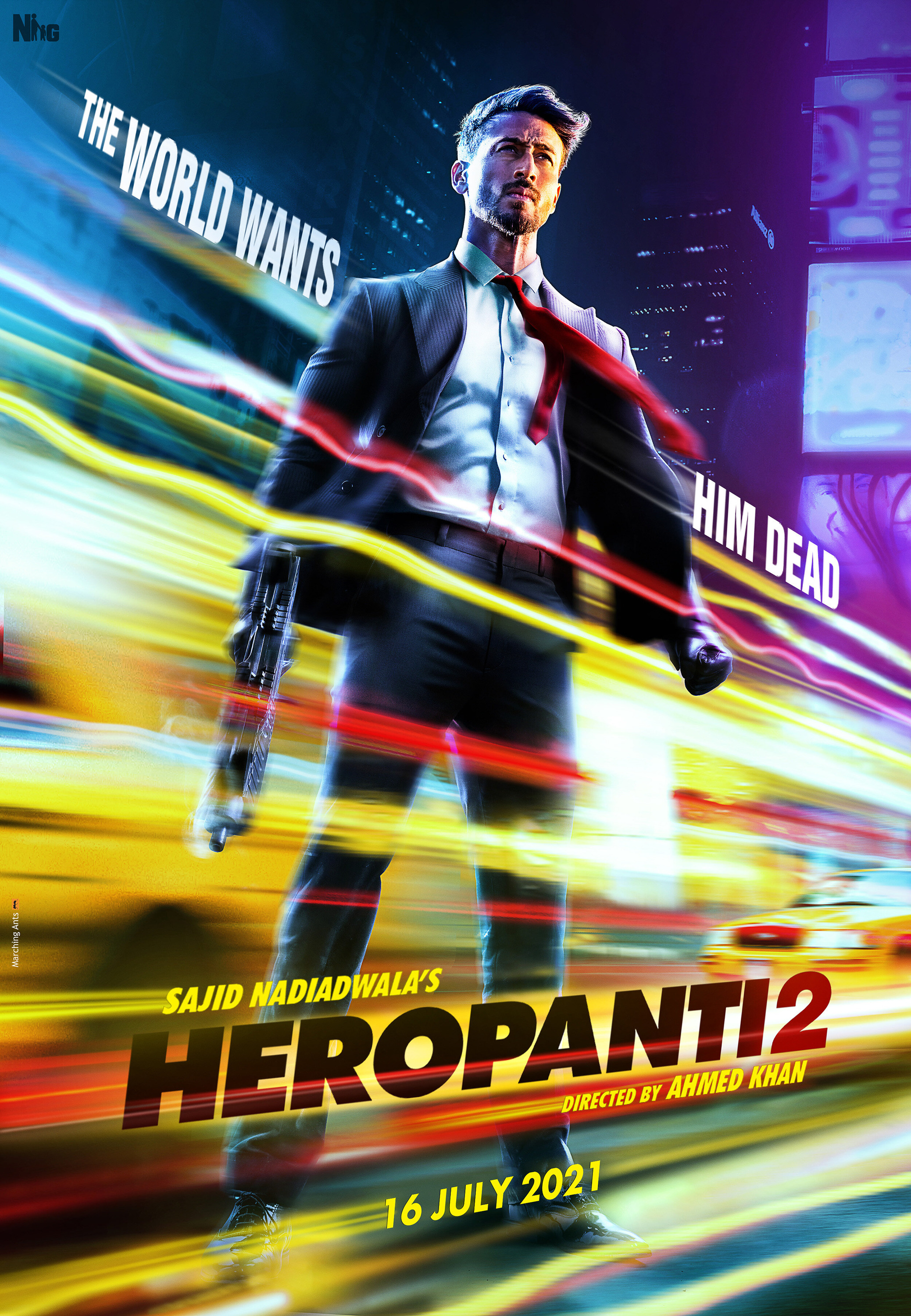 Mega Sized Movie Poster Image for Heropanti 2 (#2 of 2)