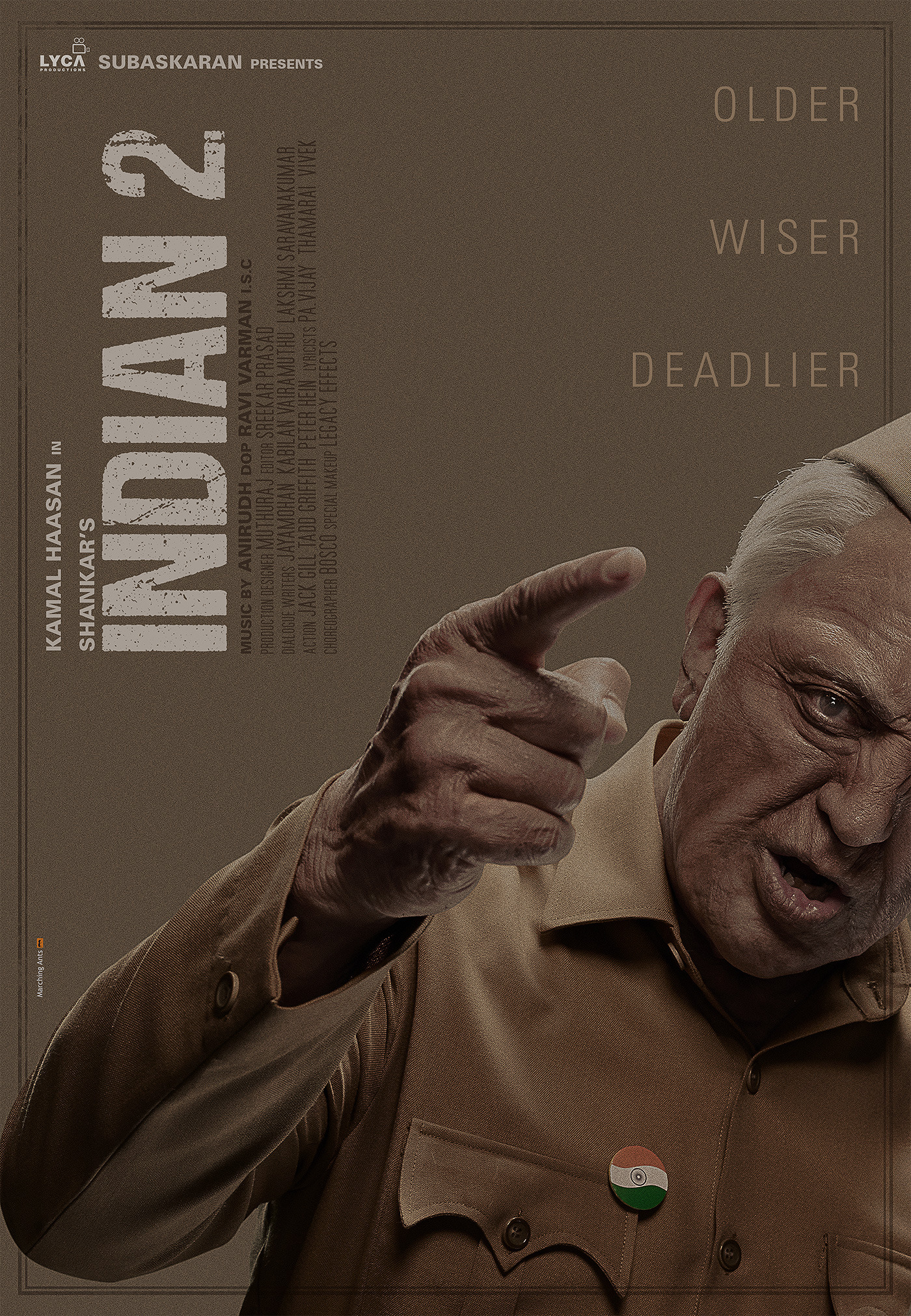 Mega Sized Movie Poster Image for Indian 2 (#3 of 5)