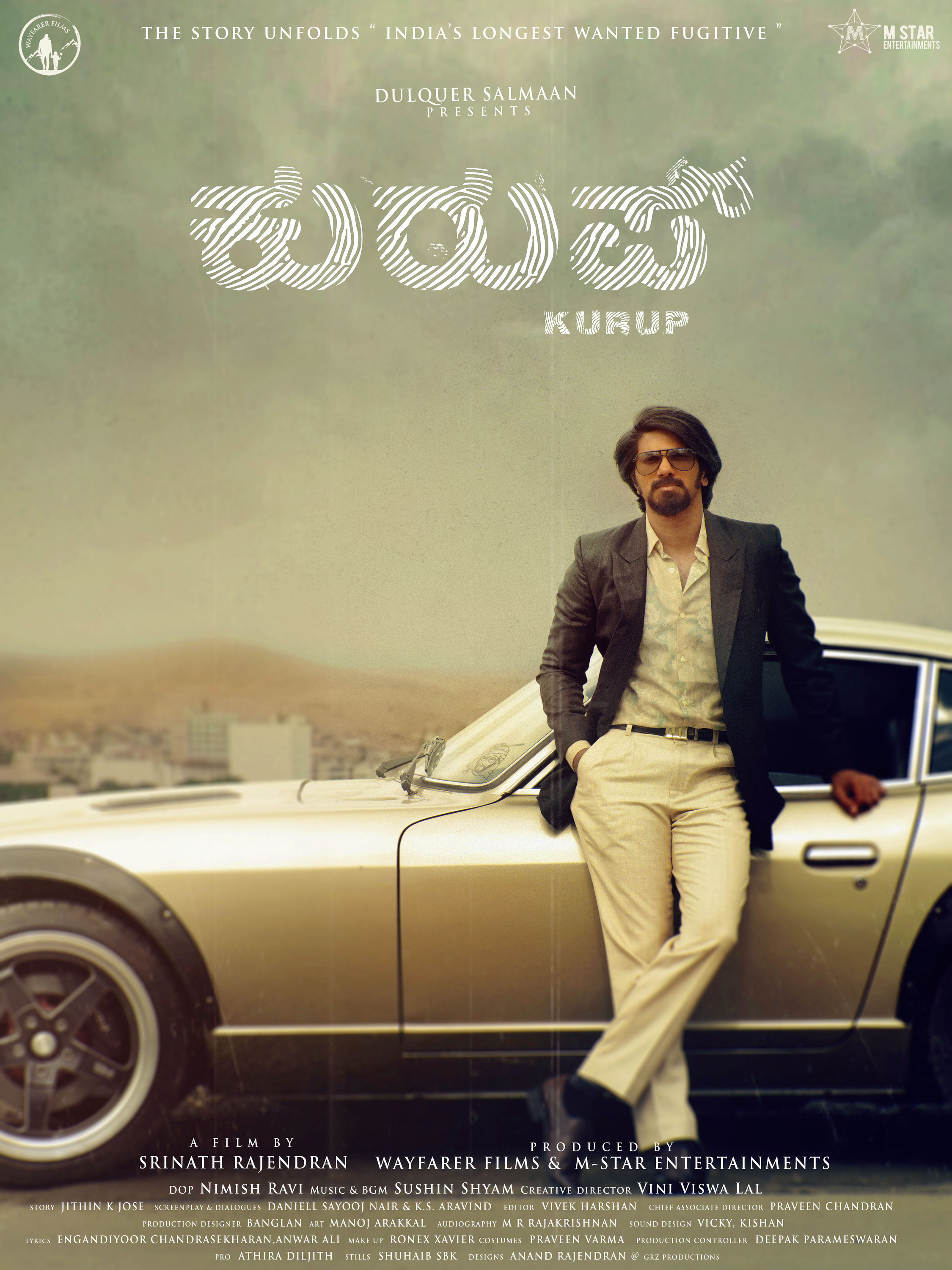 Mega Sized Movie Poster Image for Kurup (#6 of 17)